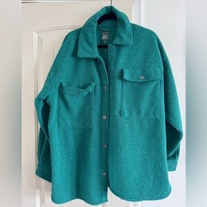 Wild Fable Teal Utility Jacket